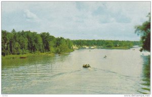 River Boating , Wasaga Beach , Ontario , Canada , 50-60s