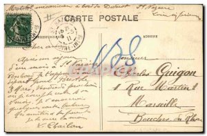 Old Postcard Hotel Post and Telegraphs St Nazaire