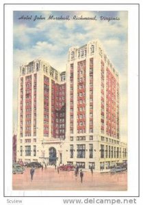 Hotel John Marshall, Richmond, Virginia, 30-40s