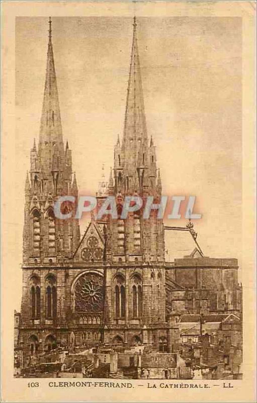 CPA Clermont-Ferrand La Cathédrale