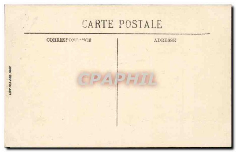 Creil Old Postcard Quai d & # 39aval