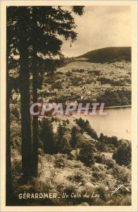 Old Postcard Gerardmer Un Coin du Lac