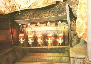 Holy Manger,Church of the Nativity,Bethlehem,Israel