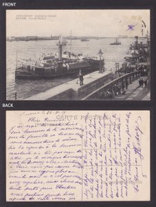 BELGIUM, Vintage postcard, Antwerp, Vue de l'Escaut