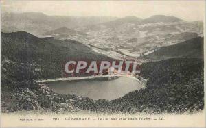 Old Postcard Gerardmer the Black Lake and the Valley of Orbey