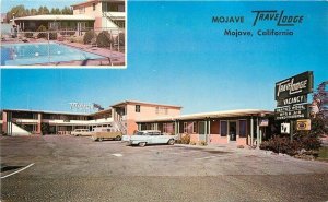California Mojave Travelodge 1950s Swimming Pool Colorpicture Postcard 22-8823