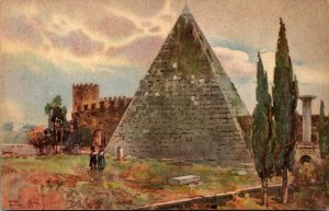 Italy Roma Rome Piramide di Caio Cestio