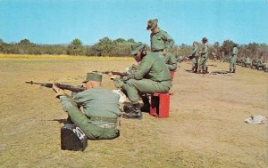 PARRIS ISLAND, South Carolina SC   MARKMANSHIP COACHING~Marine Corps  Postcard