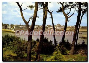Postcard Modern Concarneau View Taken From Cabellou