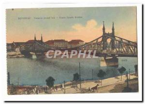 Hungary Hungary Budapest Old Postcard Franz Josefs Brucke