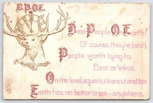 Dansville NY BPOE Best People on Earth~11:00 PM Clock~Bandford Cervus Alces PC