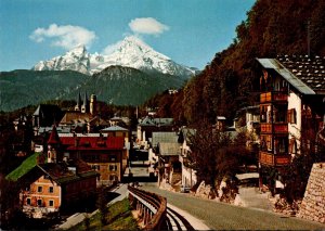 Germany Berchtesgaden mit Watzmann