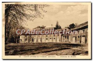 Postcard Old Saint Andre de Cubzac Chateau du Bouilh