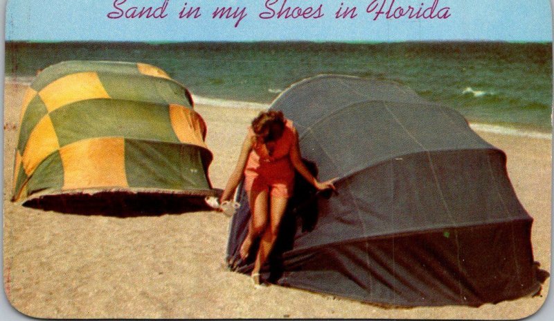 Florida Beach Scene Sand In My Shoes
