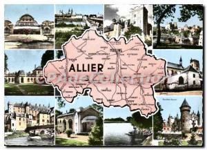 Postcard Old Allier