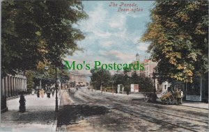 Warwickshire Postcard - Leamington Spa, The Parade  RS37067