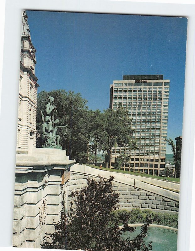 Postcard Hilton International Québec, Quebec City, Canada
