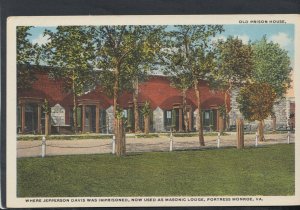 America Postcard - Masonic Lodge, Fortress Monroe, Virginia T9282