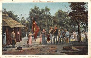 Brazil South American Festival Of Divine Natives Antique Postcard K72076