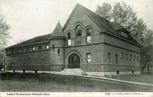 IA, Grinnell, Iowa, Ladies Gymnasium, Exterior View, Williams No 910