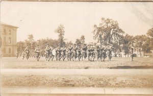 H78/ Interesting RPPC Postcard Band Instruments c1910 Military 200