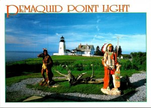 Maine New Harbor Pemaquid Point Lighthouse
