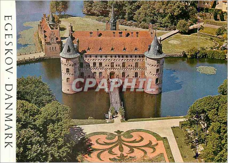 Postcard Modern Egeskov Danmark