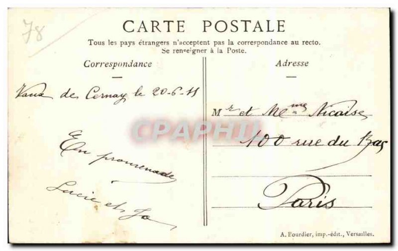 Cernay la Ville - Le Petit Moulin - Old Postcard