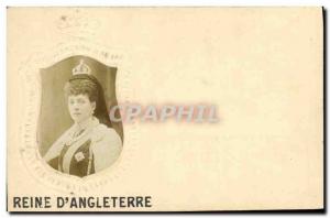 Old Postcard Queen of England