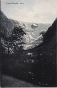 Norway Kjenndalsbreen Loen Vintage Postcard C123