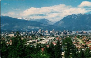 Vancouver British Columbia BC Canada Little Mountain Postcard Vintage Unposted 
