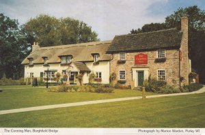 The Cunning Man Burghfield Bridge Pub Berkshire Postcard