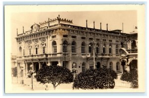 Early El Liceo School Cienfuegos Cuba Real Photo RPPC Postcard (K12)