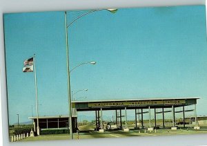 1968 Postcard Inspection Station California Highway Road State 