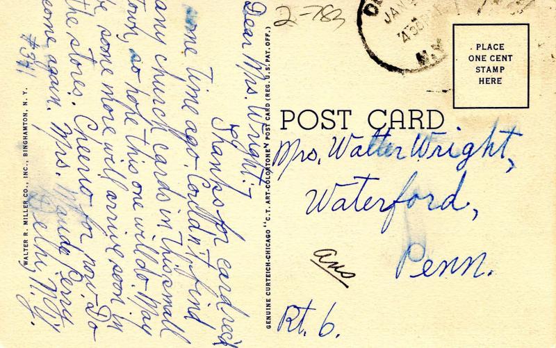 NY - Binghamton. State Hospital