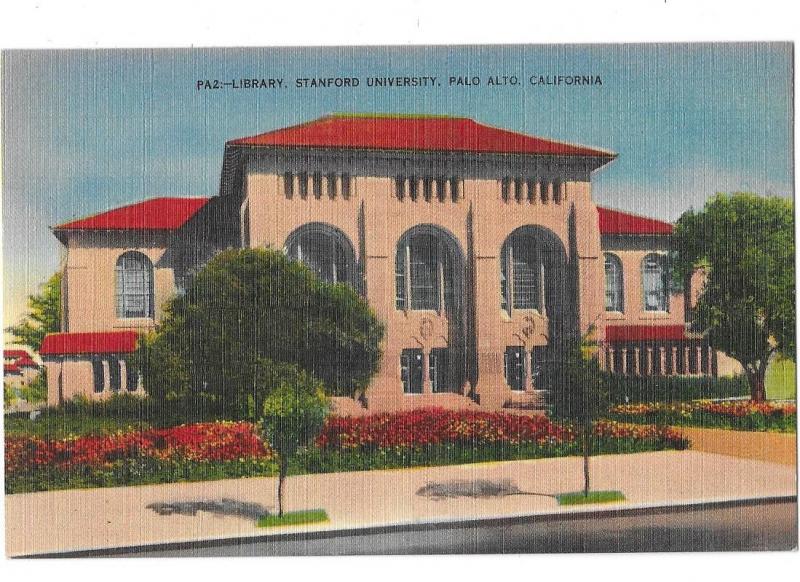 Library Stanford University Palo Alto  California C1930