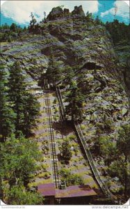 Colorado Colorado Springs Eagles Nest Incline and Stairway To Sevene Falls At...