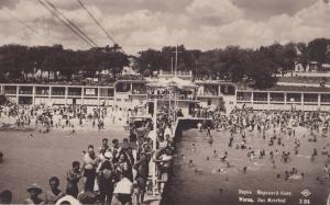 BULGARIA VARNA 1934 WARNA - DAS MEERBAD SEASIDE BEACH HARBOUR VERY ANIMATED