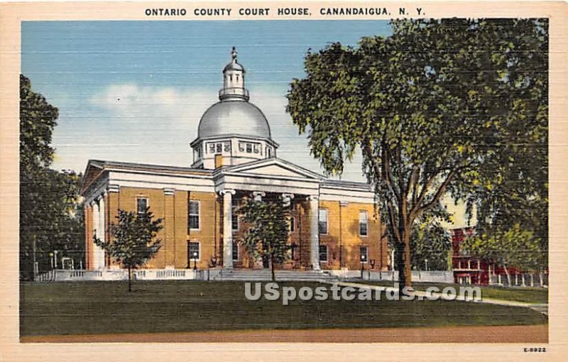 Ontario County Court House - Canadaigua, New York