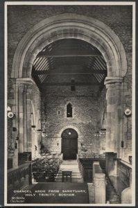 Sussex Postcard - Chancel Arch From Sanctuary, Holy Trinity, Bosham RS11296