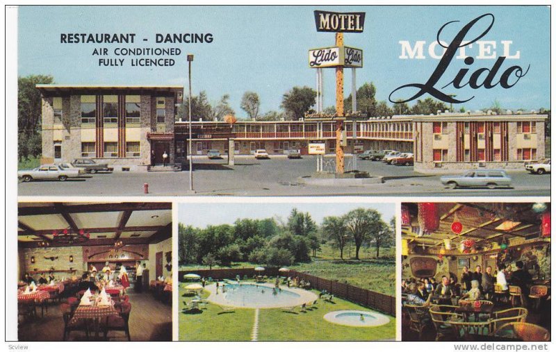 Motel Lido , St. Leonard , MONTREAL , Quebec , Canada , 50-60s