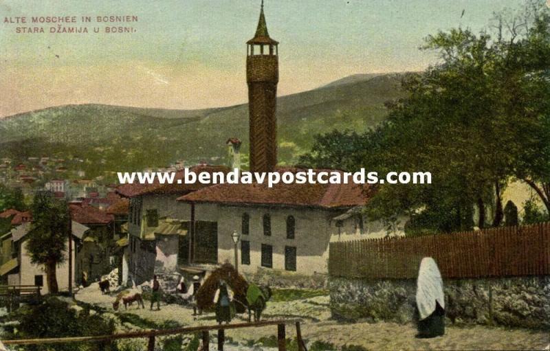 bosnia and herzegovina, TUZLA (?), Old Mosque (1914) Islam