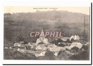 Breuil le Sec Old Postcard General view