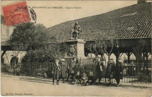 CPA Beaumont de Lomagne Square Fermat FRANCE (1094891)