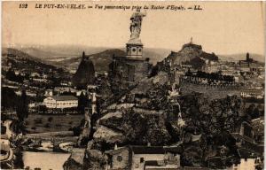 CPA Le PUY-en VELAY - Vue panoramique prise du Rocher d'ESPALY (167859)