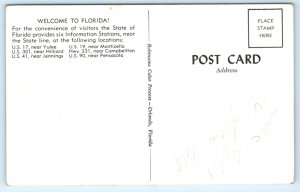 Chevrolet Bell Aire Florida FL Postcard