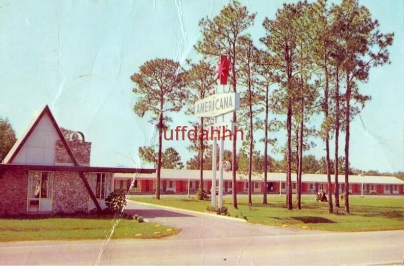 AMERICANA INN Joe A. Zahner, Mgr. LAKE CITY, FL 1966