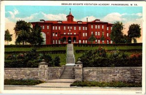 Postcard SCHOOL SCENE Parkersburg West Virginia WV AM6261