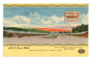 NV - Reno. Hill & Sons Motel