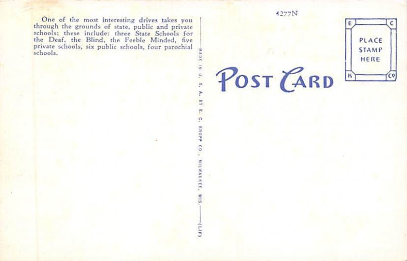 High School High School  - Faribault, Minnesota MN Postcard